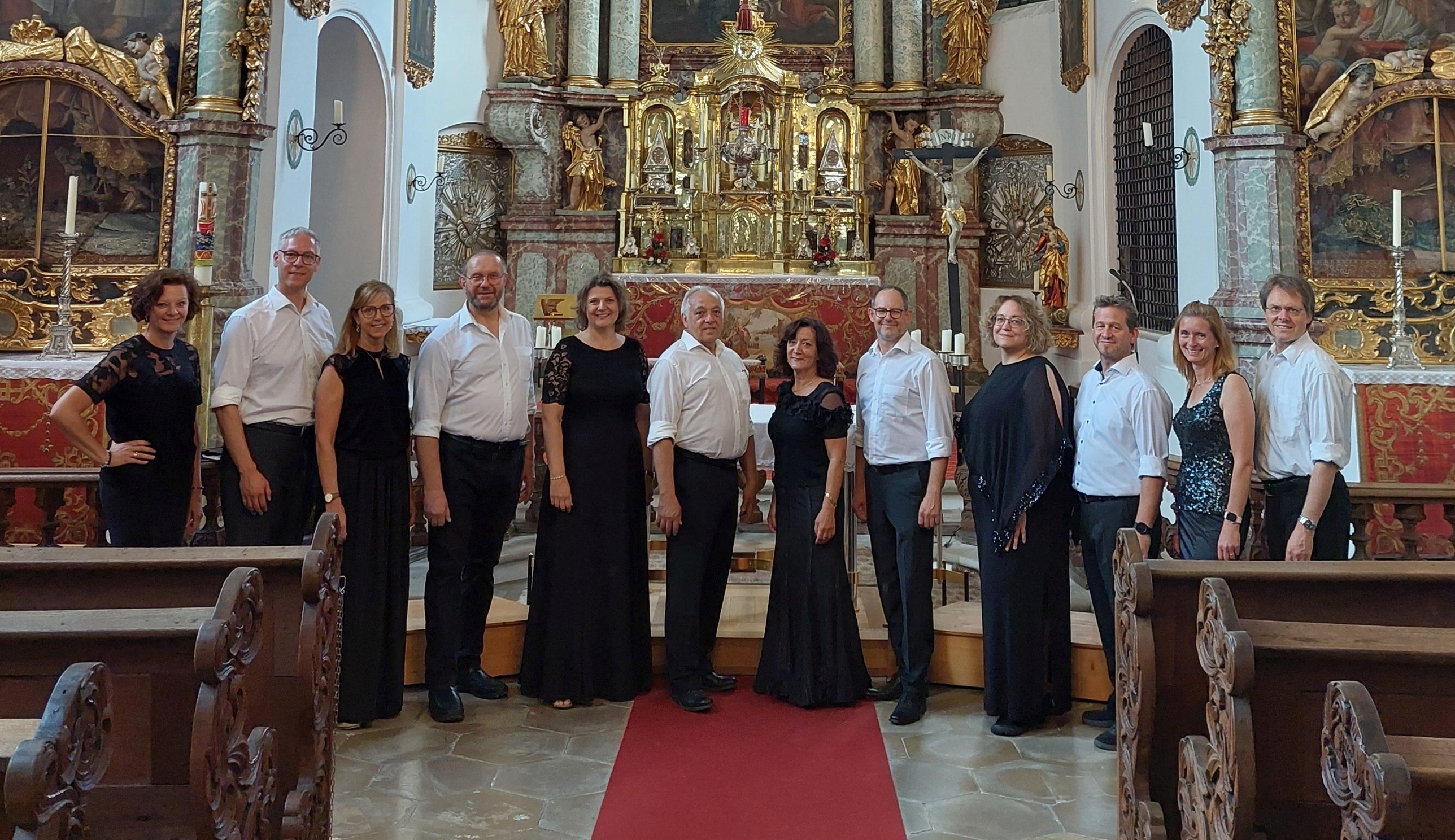 Capella Nova Ingolstadt im Altarraum